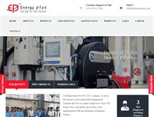 Tablet Screenshot of energyplusindia.com